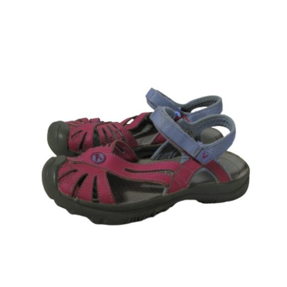 keen pink sandals